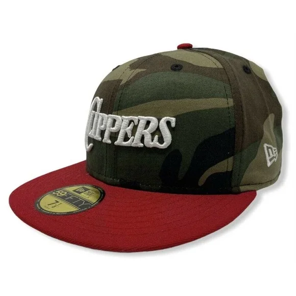 Los Angeles Clippers New Era 59FIFTY Hardwood Classic NBA Camo Fitted Hat